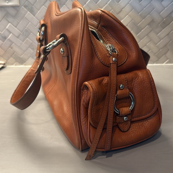 Vintage Banana Republic Leather satchel purse - Picture 14 of 14